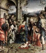 Adoration of the Child sdgh FRANCIA, Francesco